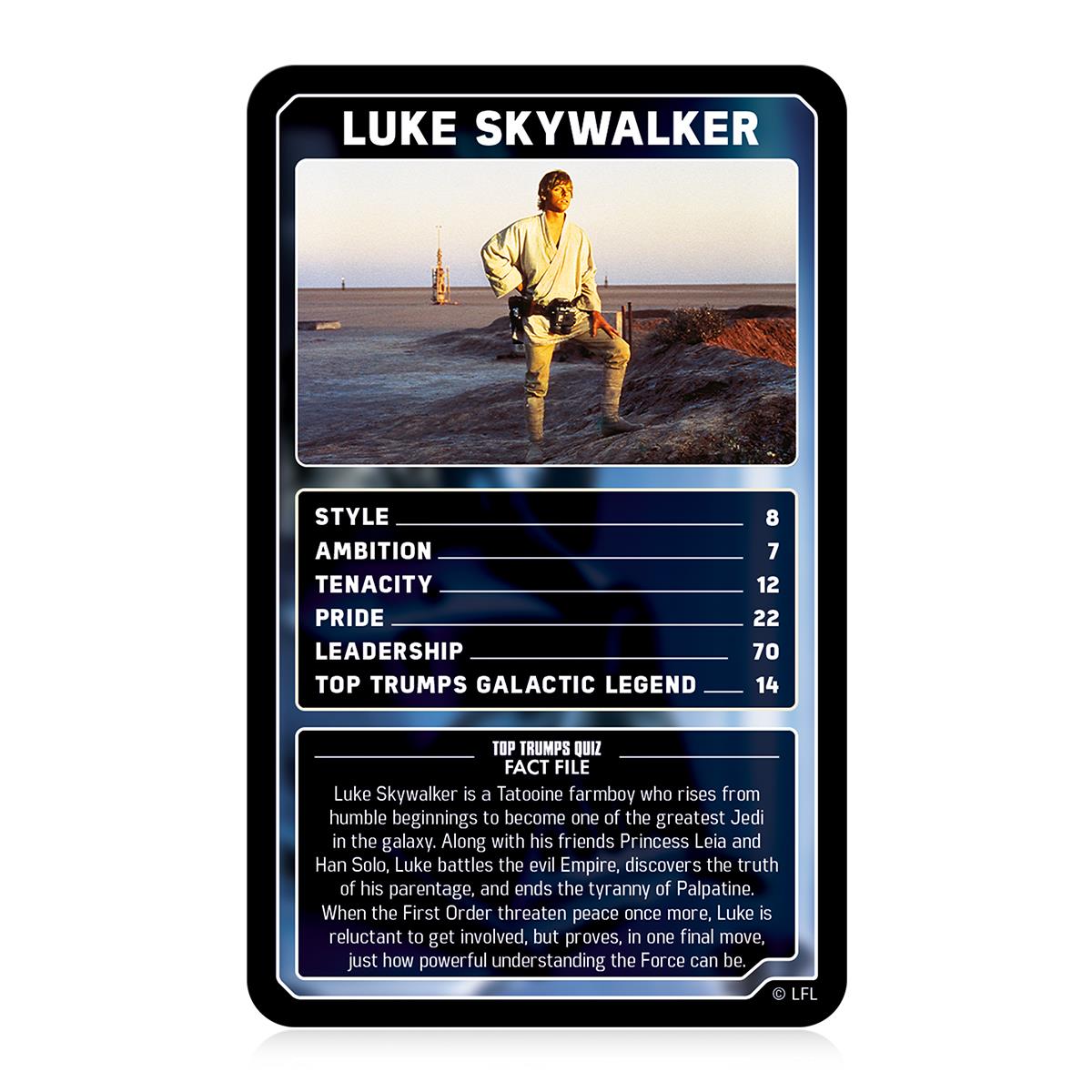 Star Wars Episodes 1-9 Skywalker Saga Trumps Card Game - Trò Chơi Thẻ Bài Top Trumps Chính Hãng Winning Moves - Hình ảnh chi tiết 2