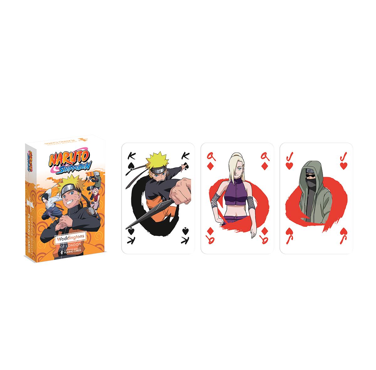 Naruto Waddingtons Number 1 Playing Cards - Bộ Bài Tây Anime Sưu Tầm - Waddingtons Number 1 - Hình ảnh bổ sung 5
