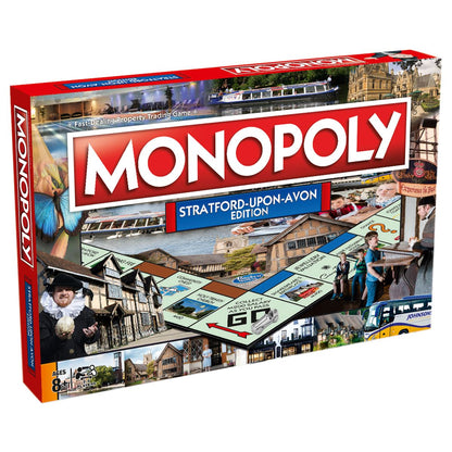 Stratford upon Avon Monopoly Board Game - Cờ Tỷ Phú Bản Đặc Biệt - Winning Moves - Hình ảnh sản phẩm