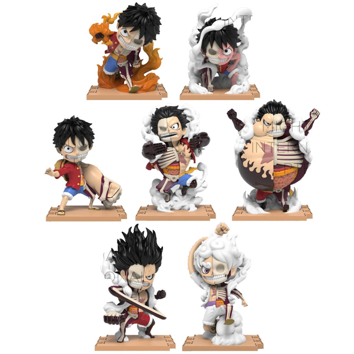 Mighty Jaxx Freeny’s Hidden Dissection One Piece (Luffy’s Gears Edition) - Mô Hình Blindbox Giải Phẫu - Mighty Jaxx - Hình ảnh sản phẩm