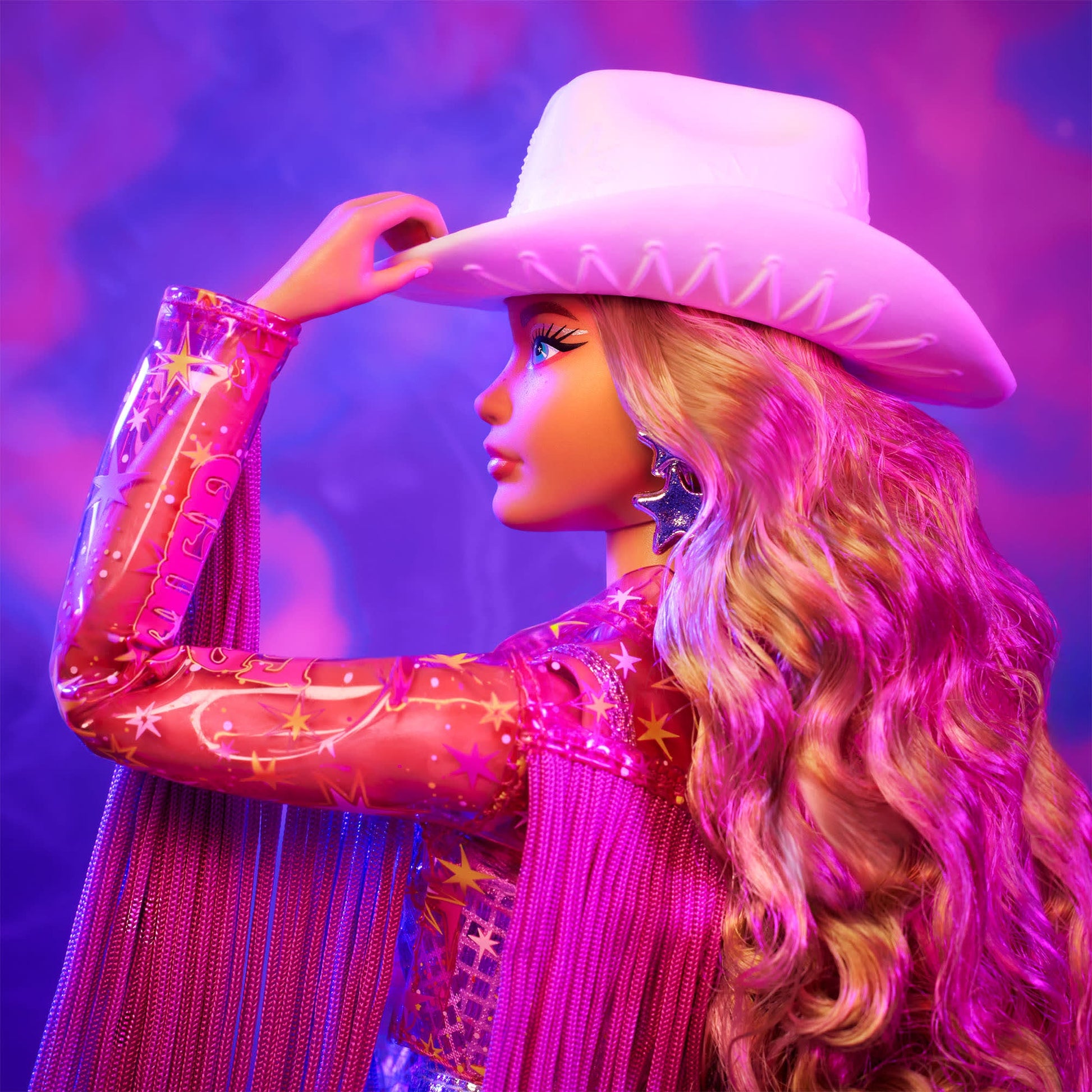 Barbie Fashion Frontier Doll - Búp Bê Sưu Tầm Cao Cấp Barbie Signature HRM92 Mattel - ảnh 1 - Collectible Doll