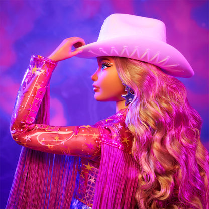 Barbie Fashion Frontier Doll - Búp Bê Sưu Tầm Cao Cấp Barbie Signature HRM92 Mattel - ảnh 1 - Collectible Doll