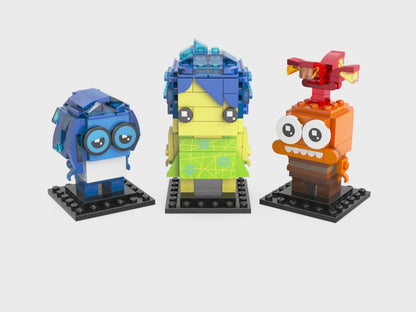 LEGO® BrickHeadz™ Joy, Sadness & Anxiety - Mô hình lắp ráp nhân vật Inside Out 2 - LEGO 40749 LEGO - ảnh 2 - LEGO® BrickHeadz