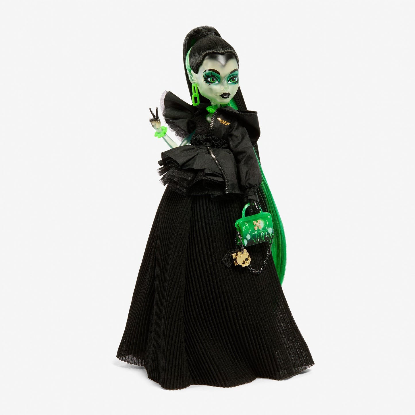 Off-White™ c/o Monster High Symphanee Midnight Doll - Búp Bê Thời Trang Sưu Tầm Cao Cấp - Monster High HNV18