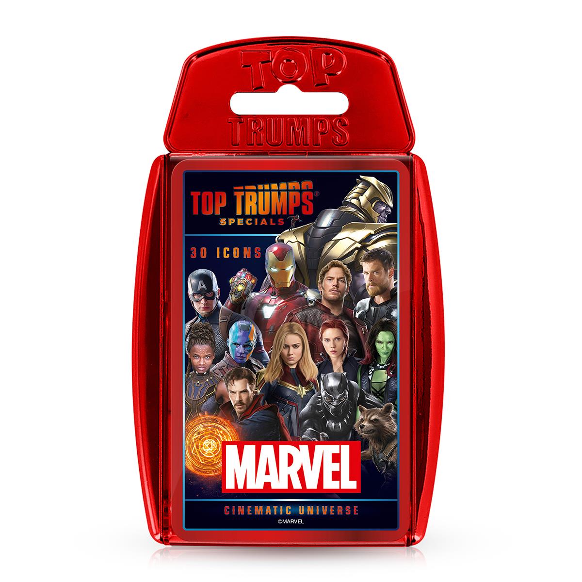 Marvel Cinematic Universe Top Trumps Card Game - Trò Chơi Thẻ Bài Siêu Anh Hùng - Winning Moves - Hình ảnh sản phẩm