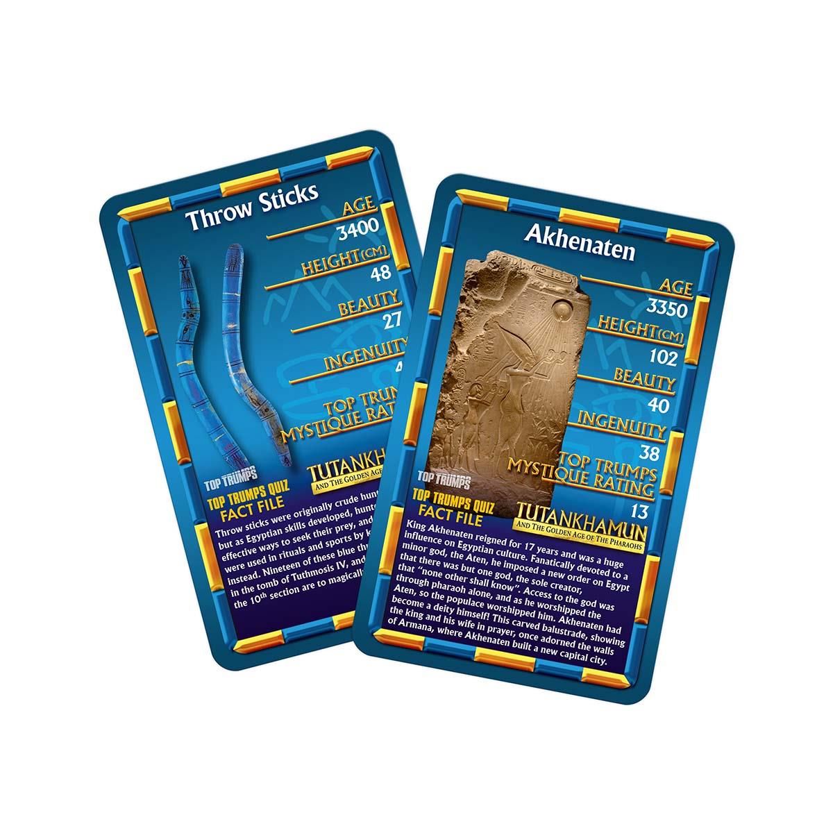 Ancient Egypt 'Tutankhamun and the Golden Age of the Pharaohs' Top Trumps Limited Edition Card Game - Board Game Thẻ Bài Ai Cập Cổ Đại - Winning Moves - Hình ảnh bổ sung 6