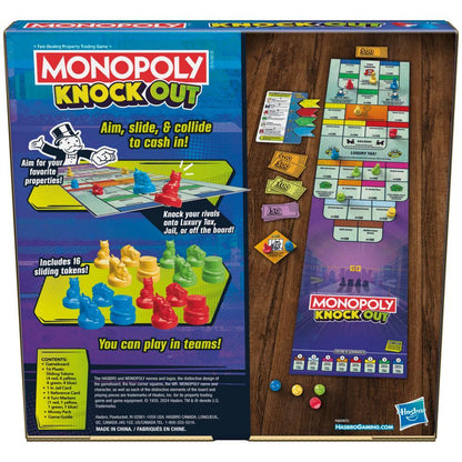 Monopoly Knockout - Trò Chơi Board Game Gia Đình Vui Nhộn