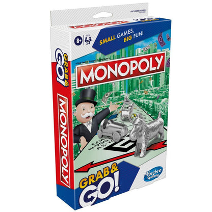 Cờ Tỷ Phú Monopoly Grab and Go - Phiên bản Du lịch