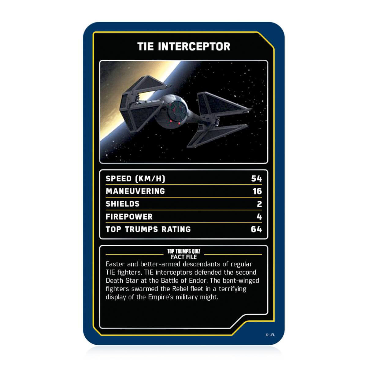 Star Wars Starships Top Trumps Card Game - Trò Chơi Thẻ Bài Phi Thuyền Chiến Thuật - Winning Moves - Hình ảnh chi tiết 2