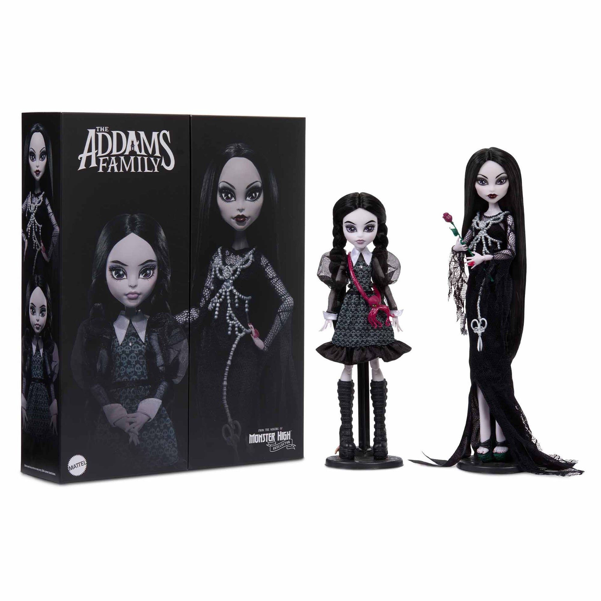 Monster High Skullector Addams Family Doll Two-Pack Mattel - ảnh 4 - Dolls