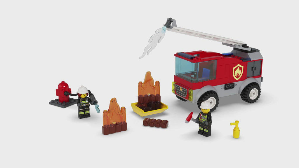 LEGO® City Fire Ladder Truck - Xe Cứu Hỏa Thang - LEGO 60280 - Hình ảnh chi tiết 2