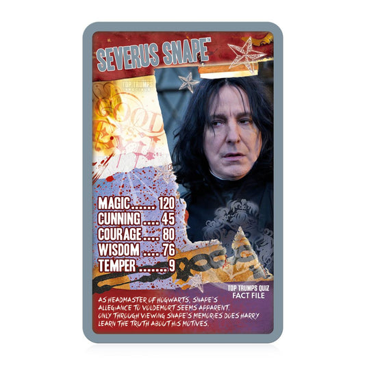 Harry Potter & The Deathly Hallows Part 2 Top Trumps Card Game - Trò chơi bài Board Game thẻ bài Winning Moves - Hình ảnh chi tiết 2