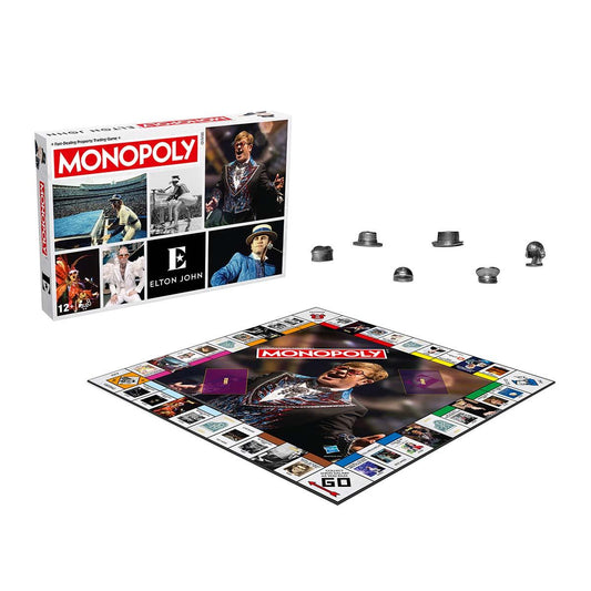 Elton John Monopoly Board Game - Cờ Tỷ Phú Phiên Bản Đặc Biệt - Winning Moves