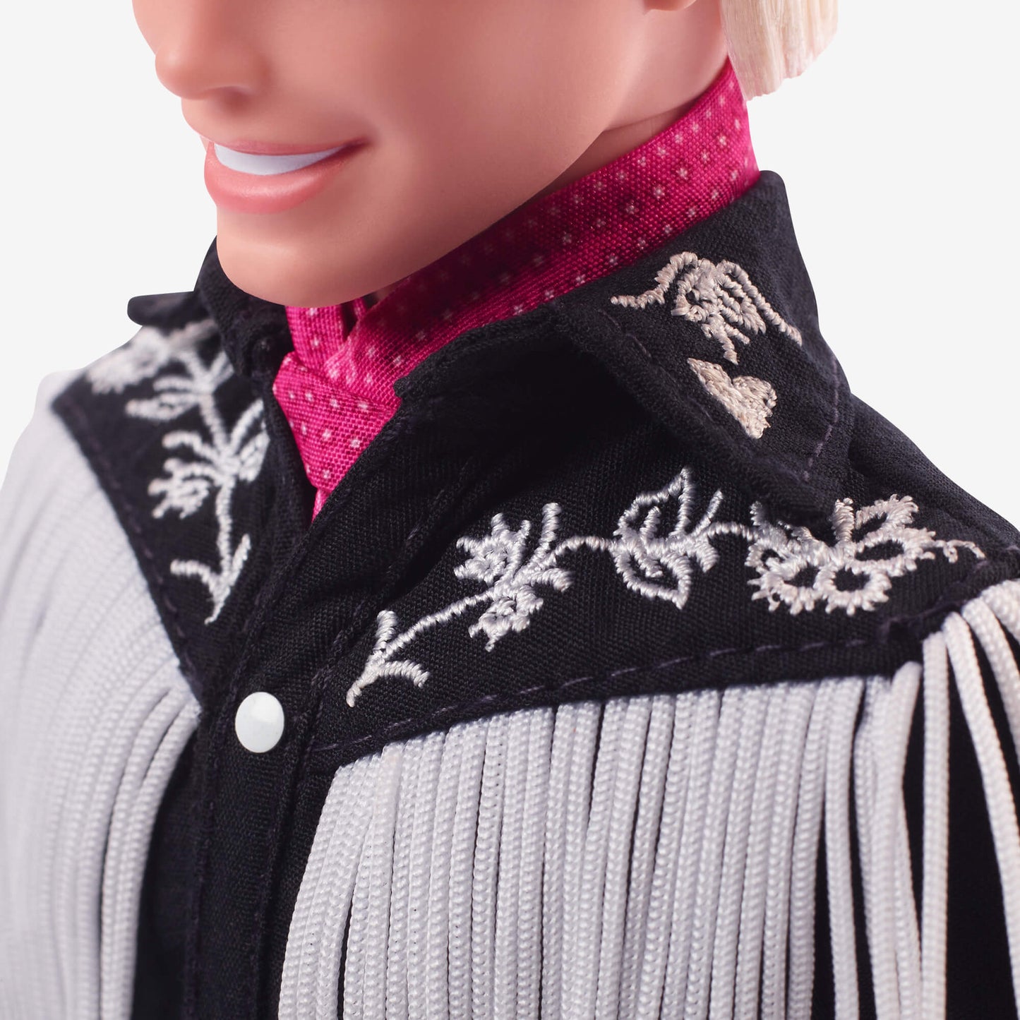 Ken Doll in Black and White Western Outfit – Barbie The Movie - Búp Bê Ken Cao Bồi - Mattel Creations Mattel - ảnh 1 - Búp bê