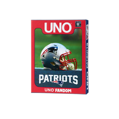 UNO Fandom NFL New England Patriots Game Deck - Bộ Bài Thẻ Bài Thể Thao Mattel Creations Mattel Creations - ảnh 2 - Board gam
