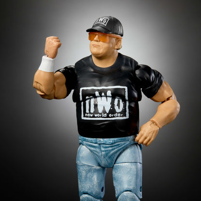 WWE Monday Night War Elite Collection Ultimate Warrior Action Figure & Dusty Rhodes Build-A-Figure Parts