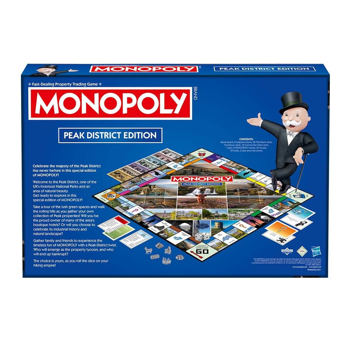 Peak District Monopoly Board Game - Cờ Tỷ Phú Phiên Bản Vườn Quốc Gia - Winning Moves