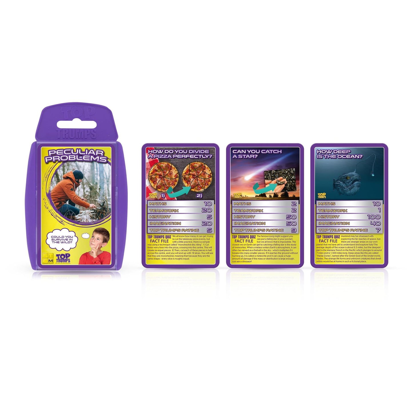 Peculiar Problems STEM Top Trumps Card Game - Trò chơi thẻ bài giáo dục STEM - Winning Moves - Hình ảnh bổ sung 5