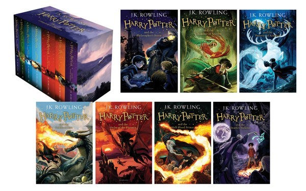 Harry Potter Box Set: The Complete Collection (Children’s Paperback)