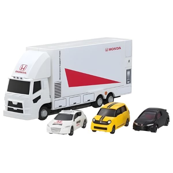 Tomica Honda Transporter Set Includes 3 Tomica