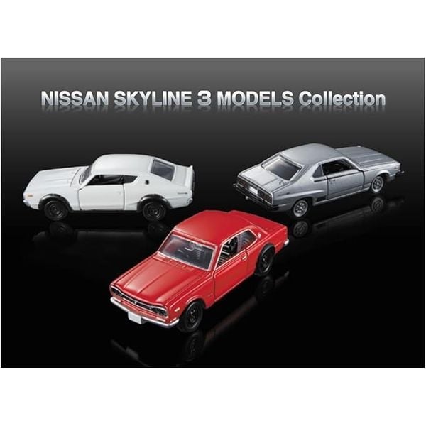 Tomica Premium Nissan Skyline 3 Models Collection