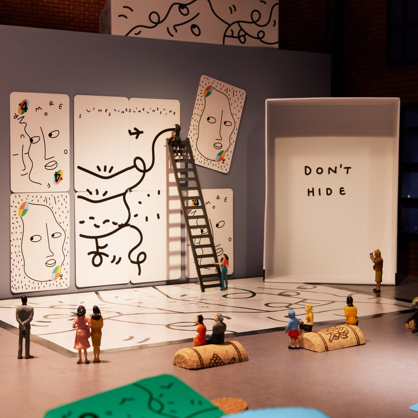 Shantell Martin x UNO Artiste Series Deck - Bộ bài thẻ bài nghệ thuật sưu tầm - Mattel HRL29 - Hình ảnh bổ sung 7