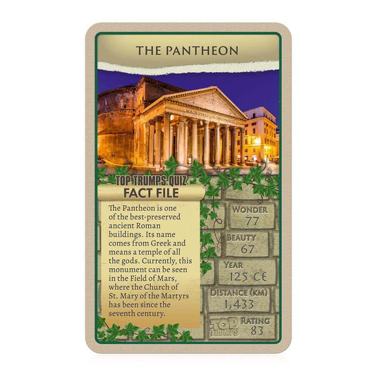 Wonders of the Ancient World Top Trumps Card Game - Trò chơi thẻ bài giáo dục - Winning Moves - Hình ảnh chi tiết 2