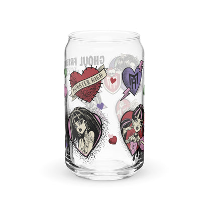 Monster High Ghoul Friends Forever Glass Ly Thủy Tinh Cao Cấp Mattel Creations - Góc nhìn khác 3