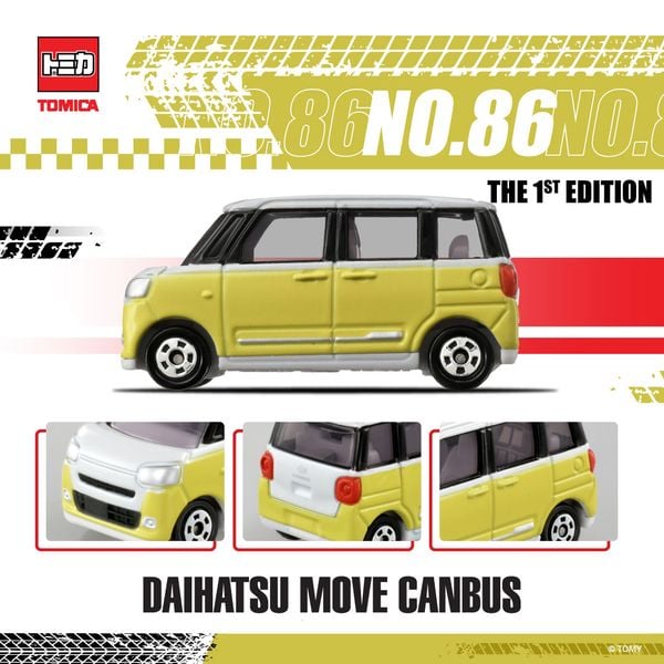 Tomica No. 86 Daihatsu Move Canbus First Edition