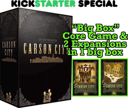 Carson City: Big Box Wood Edition (Kickstarter Pre-Order Special) - Hình ảnh sản phẩm