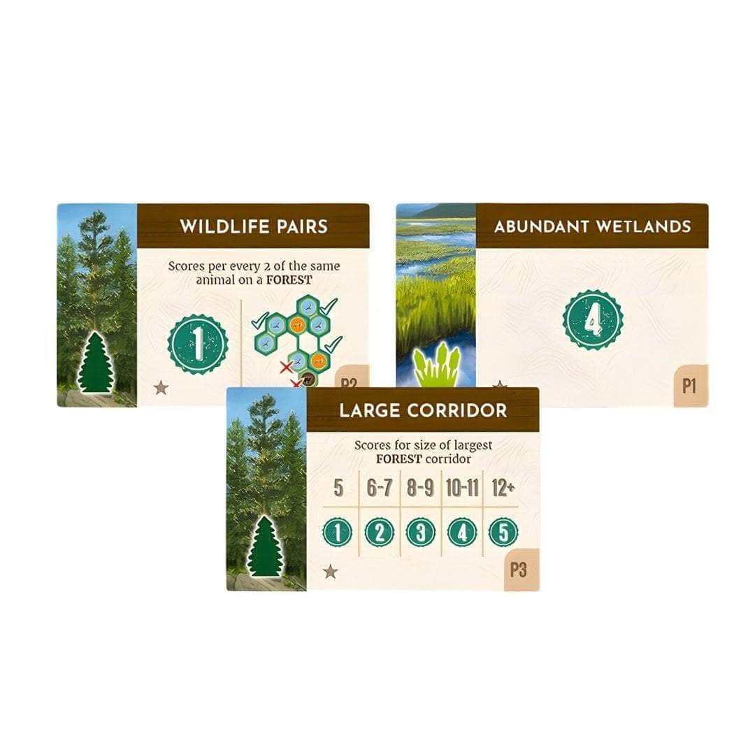 Cascadia: Landmarks Plus Landmark Scoring Mini-Expansion (Kickstarter Special)