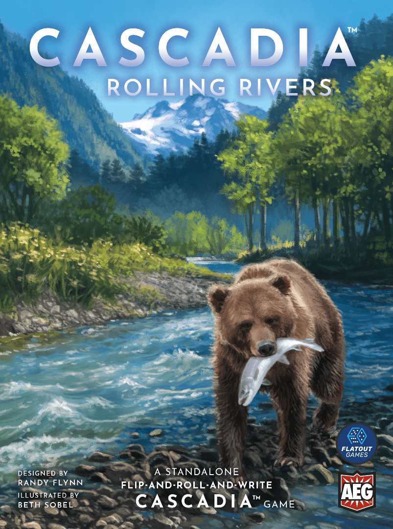 Cascadia: Rolling Rivers Board Game Plus Forces of Nature Mini-Expansion (Kickstarter Special)