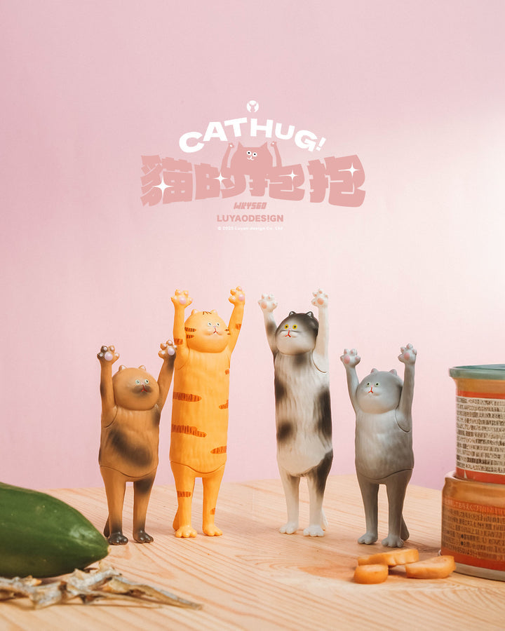 Cat Hug Blind Box Series - Mô Hình Mèo Hộp Mù Luyao Design - Hình ảnh bổ sung 8