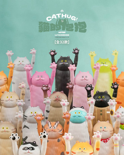 Cat Hug Blind Box Series - Mô Hình Mèo Hộp Mù Luyao Design - Hình ảnh sản phẩm