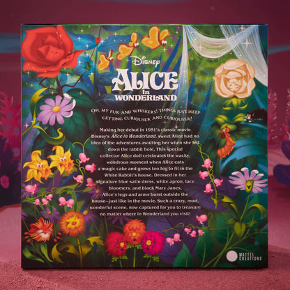 Disney Collector Alice in Wonderland Doll - Búp Bê Sưu Tầm Cao Cấp Disney 100 Năm - Mattel HLX68