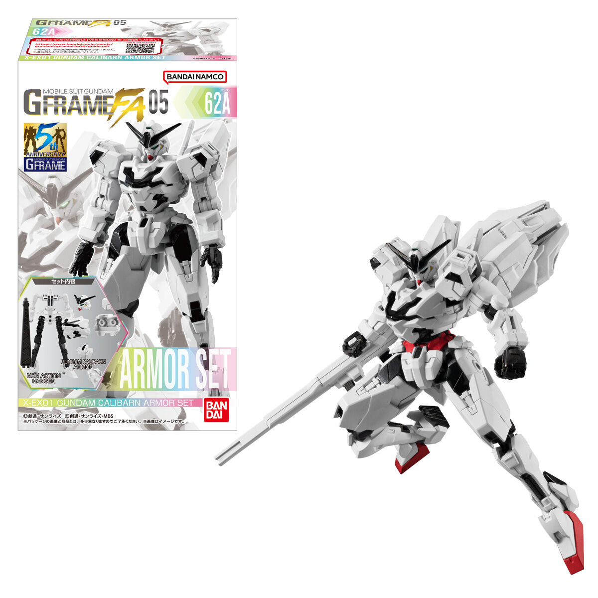 Mobile Suit Gundam G-Frame Fa 05 - Combo mô hình lắp ráp - Bandai Candy