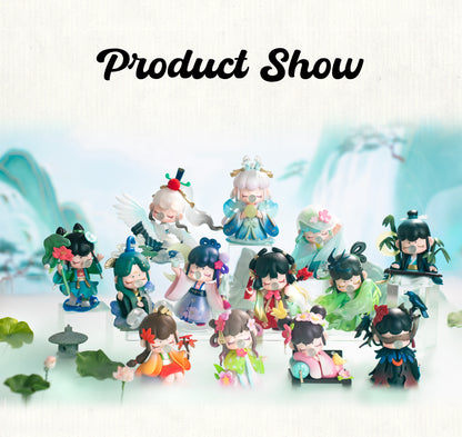 Rolife Nanci Surprise Figure Dolls Chinese Poetry Series - Mô hình Art Toy Blind Box - Rolife