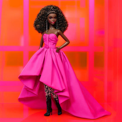 Barbie Pink Collection Doll 4 - Búp bê Sưu tầm Cao cấp - Barbie Signature HBX96 - Hình ảnh bổ sung 7