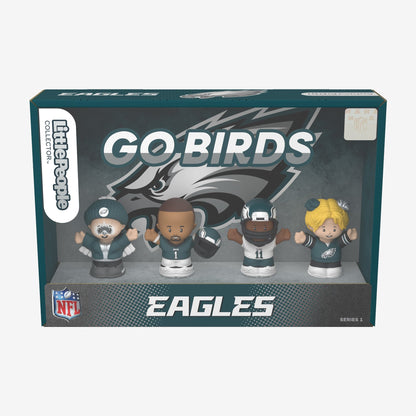 Little People Collector x NFL Philadelphia Eagles Set - Bộ Mô Hình Nhân Vật Philadelphia Eagles - Mattel - Hình ảnh bổ sung 10