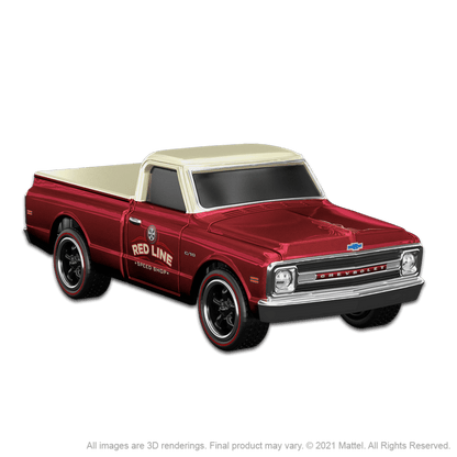 RLC sELECTIONs 1969 Chevy C-10 Xe Mô Hình Hot Wheels Cao Cấp Mattel Hot Wheels - ảnh 5 - Đồ sưu tầm