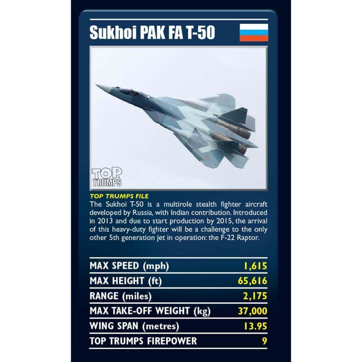 Ultimate Military Jets Top Trumps Card Game - Trò Chơi Thẻ Bài Máy Bay Quân Sự - Winning Moves - Hình ảnh bổ sung 4