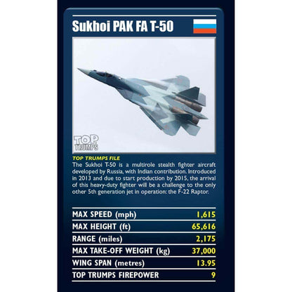 Ultimate Military Jets Top Trumps Card Game - Trò Chơi Thẻ Bài Máy Bay Quân Sự - Winning Moves - Hình ảnh bổ sung 4