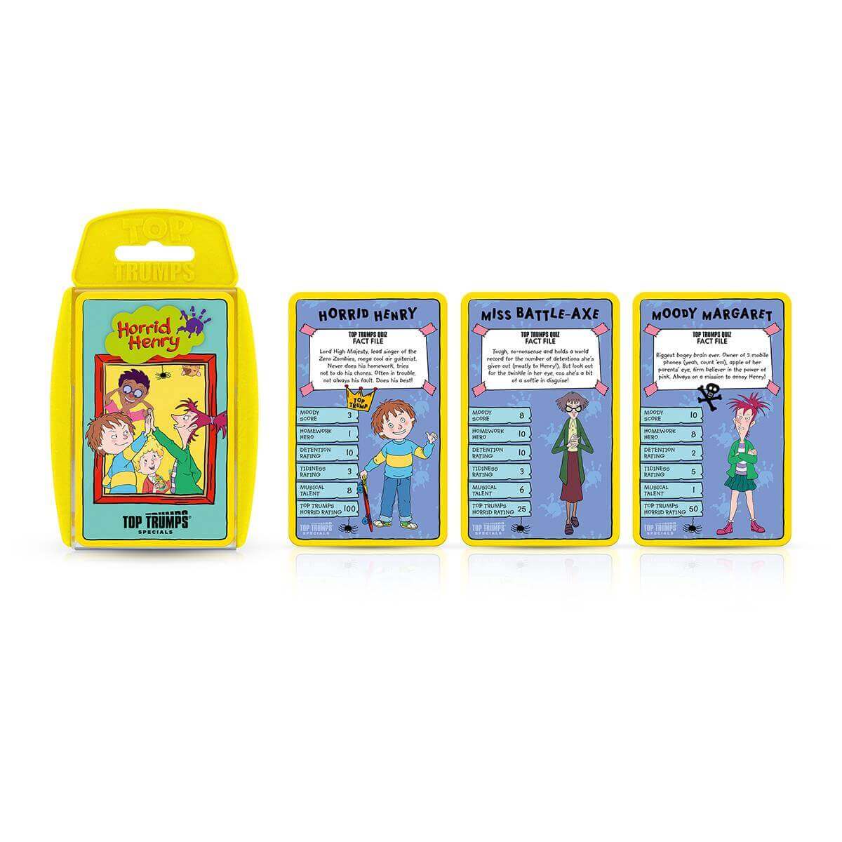 Horrid Henry Top Trumps Card Game - Trò Chơi Thẻ Bài Trẻ Em - Winning Moves - Hình ảnh bổ sung 5