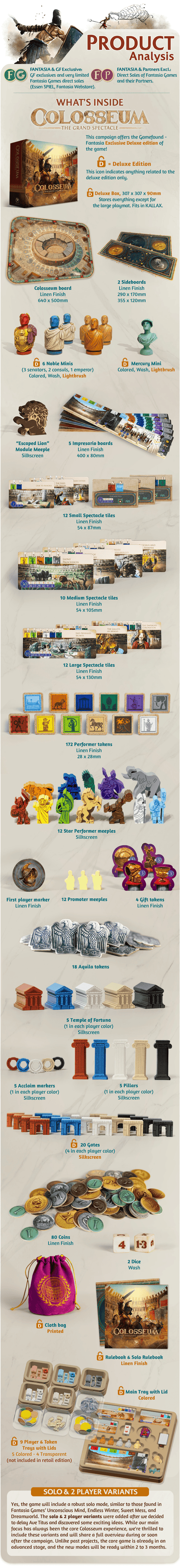 Colosseum: The Grand Spectacle Senator Pledge (Kickstarter Pre-Order Special)