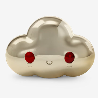 FriendsWithYou Lucky Little Cloud Magic 8 Ball Gold Amulet Đồ Chơi Nghệ Thuật Magic 8 Ball Mattel Creations - Hình ảnh sản phẩm