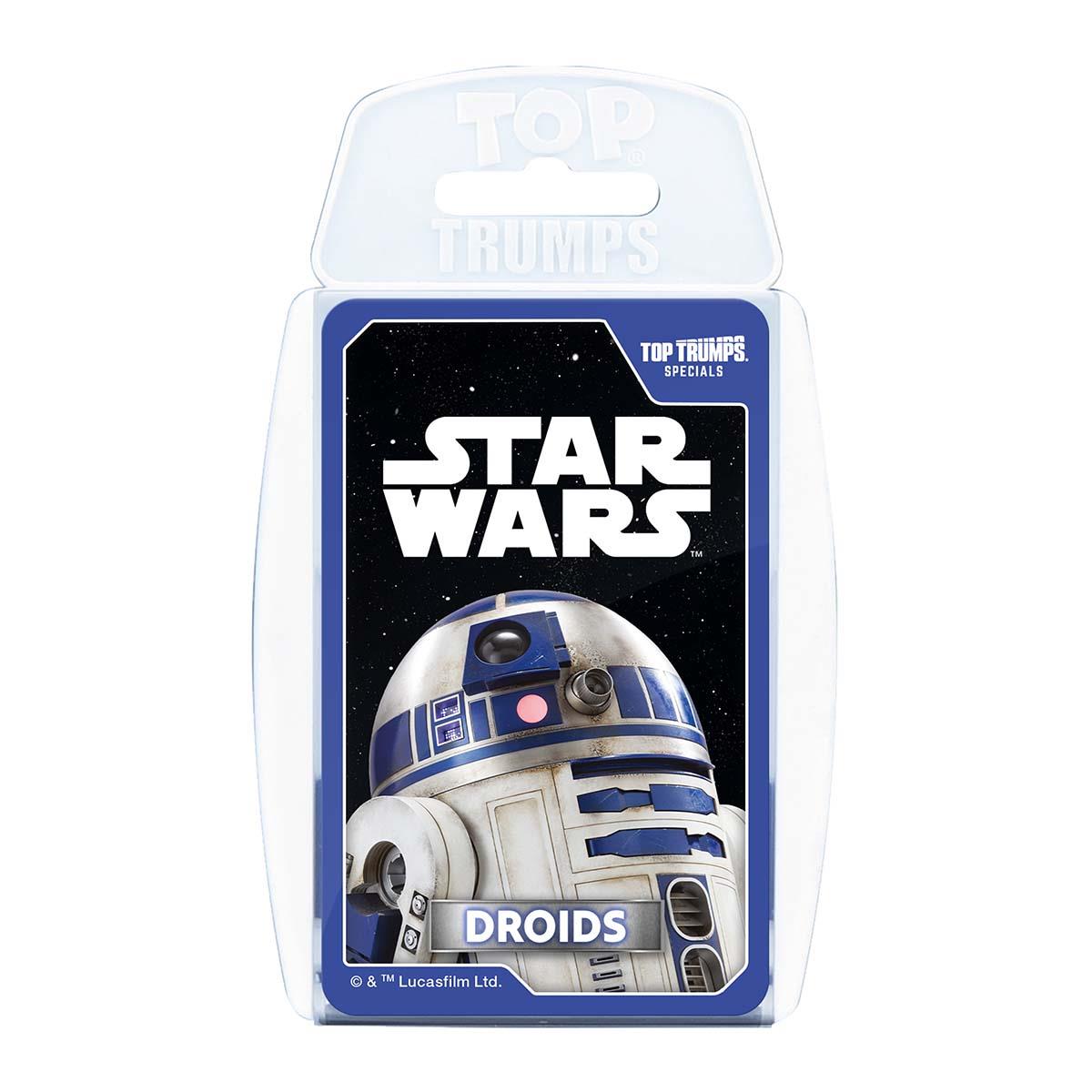 Star Wars Droids Top Trumps Card Game - Trò chơi thẻ bài sưu tầm - Winning Moves - Hình ảnh sản phẩm