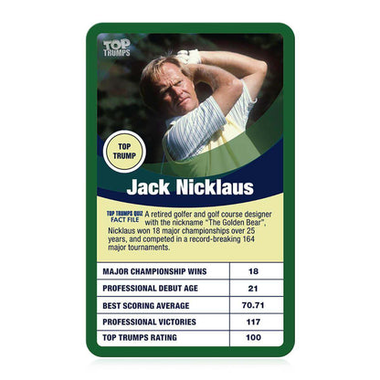 Greatest Golfers Top Trumps Card Game - Trò Chơi Thẻ Bài 30 Huyền Thoại Golf - Winning Moves - Hình ảnh bổ sung 4