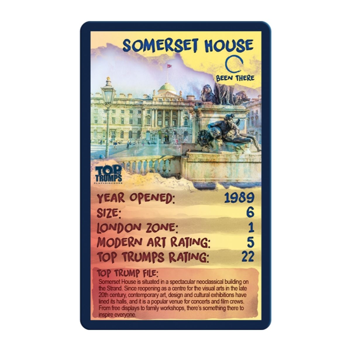 Top London Galleries Top Trumps Card Game - Trò chơi thẻ bài giáo dục nghệ thuật - Winning Moves - Hình ảnh chi tiết 2