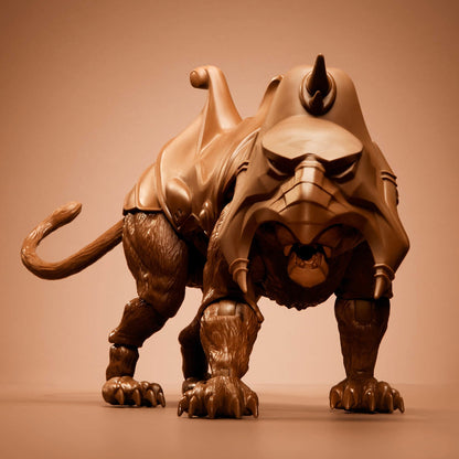 Virgil Abloh x MOTU Battle Cat Collector Figure Mô Hình Nhân Vật Nghệ Thuật Cao Cấp Mattel Creations - Góc nhìn khác 3