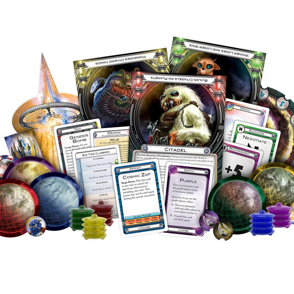 Cosmic Encounter (42nd Anniversary Edition) Board Game Chiến Thuật Kinh Điển Fantasy Flight Games - Góc nhìn khác 3